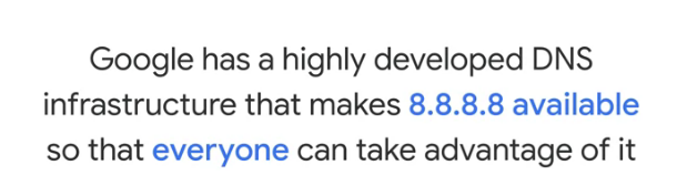 Google's DNS